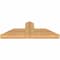 Ekena Millwork Portland Smooth Timber Gable Bracket, Western Red Cedar, 36"W x 12"H x 3 1/2"D x 5 1/2"F, 8/12 Pitch GBW036X12X0406POR00SWR - alternate 4